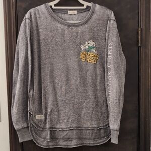 Simply Southern Heather Gray Crewneck Sweater